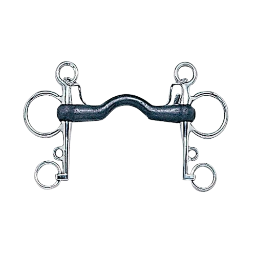 BOCADO PELHAM GOMA PUENTE 21250CR - Tienda Hípica Online | D’Hispania ®