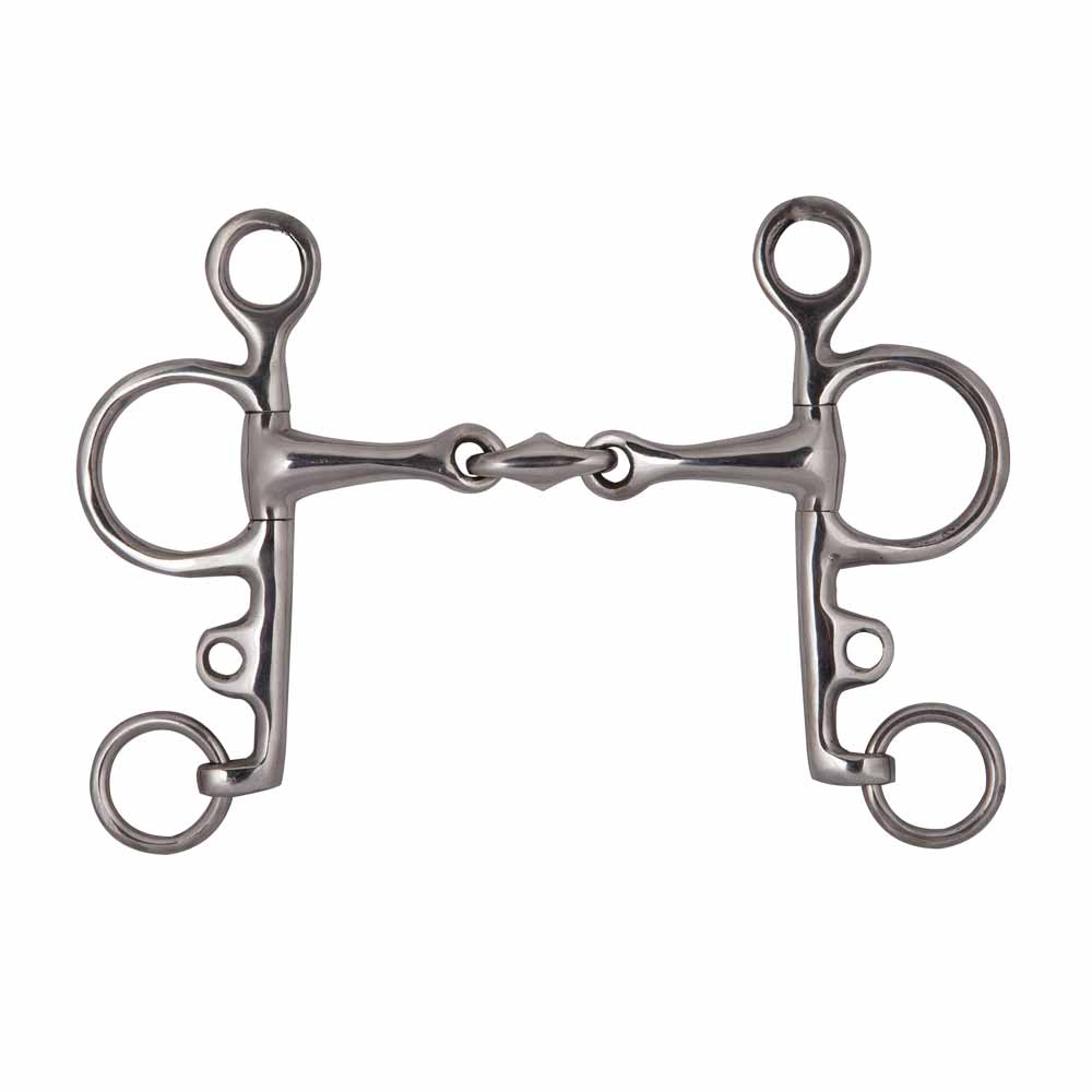 BOCADO PELHAM PARTIDO 3 PIEZAS L44 - Tienda Hípica Online | D’Hispania ®
