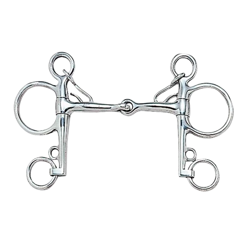 BOCADO PELHAM PARTIDO FINO INOX 212501 - Tienda Hípica Online | D’Hispania ®