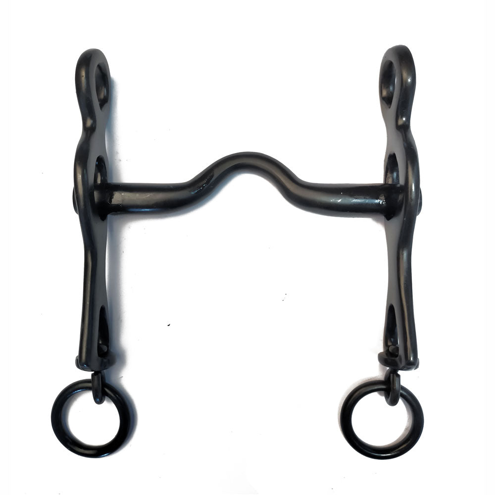 BOCADO PORTUGUÉS FRAGUA INOX NEGRO I-5179 - Tienda Hípica Online | D’Hispania ®