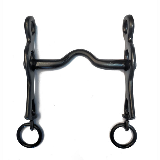 BOCADO PORTUGUÉS FRAGUA INOX NEGRO I-5179 - Tienda Hípica Online | D’Hispania ®