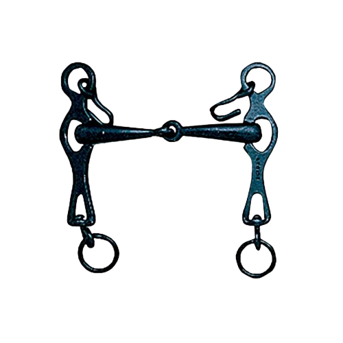 BOCADO PORTUGUÉS FUERTE PARTIDO PAVONADO 12.5cm - Tienda Hípica Online | D’Hispania ®
