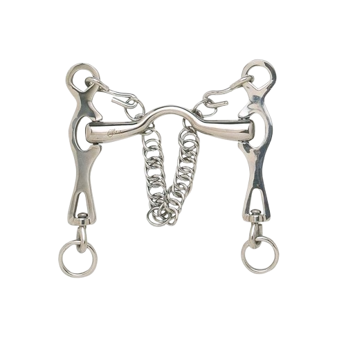 BOCADO PORTUGUÉS INOX 217981 - Tienda Hípica Online | D’Hispania ®