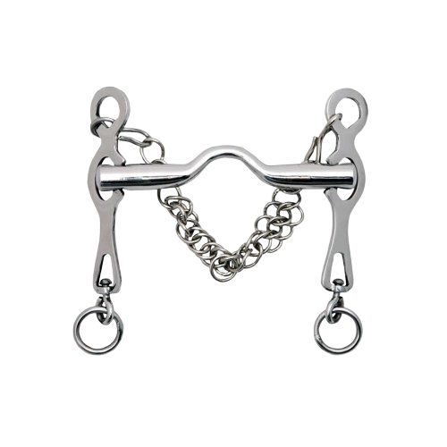 BOCADO PORTUGUÉS INOX ROCÍO - Tienda Hípica Online | D’Hispania ®