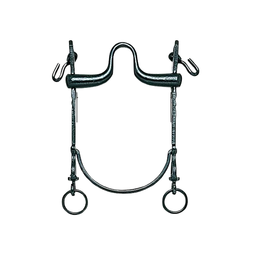 BOCADO VAQUERO B/CURVA CUELLO GANSO 12.5cm - Tienda Hípica Online | D’Hispania ®