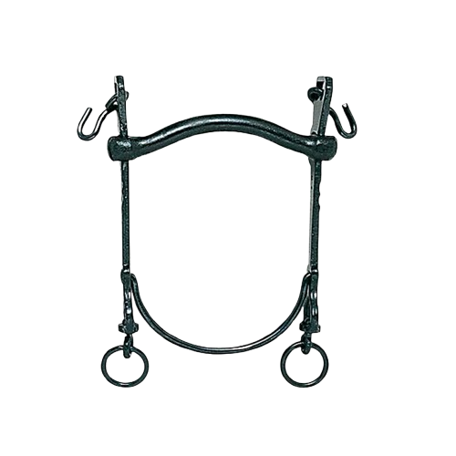 BOCADO VAQUERO B/CURVA EMBOCADURA ARCO 12.5cm - Tienda Hípica Online | D’Hispania ®