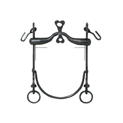 BOCADO VAQUERO B/CURVA EMBOCADURA PALOMETA 12.5cm - Tienda Hípica Online | D’Hispania ®