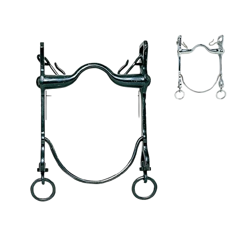 BOCADO VAQUERO BARRA CURVA - Tienda Hípica Online | D’Hispania ®