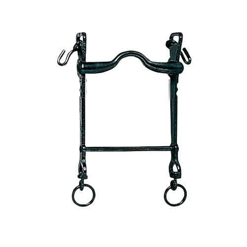 BOCADO VAQUERO BARRA RECTA PAVONADO 12.5cm - Tienda Hípica Online | D’Hispania ®