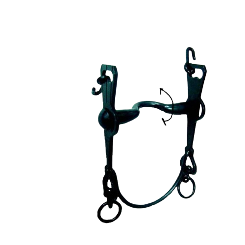 BOCADO VAQUERO DON JUAN 2A PAVONADO 12.5cm - Tienda Hípica Online | D’Hispania ®