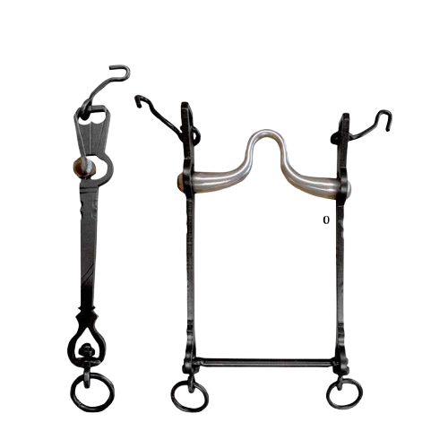 BOCADO VAQUERO MÓVIL BARRA RECTA Nº155 12.5cm - Tienda Hípica Online | D’Hispania ®