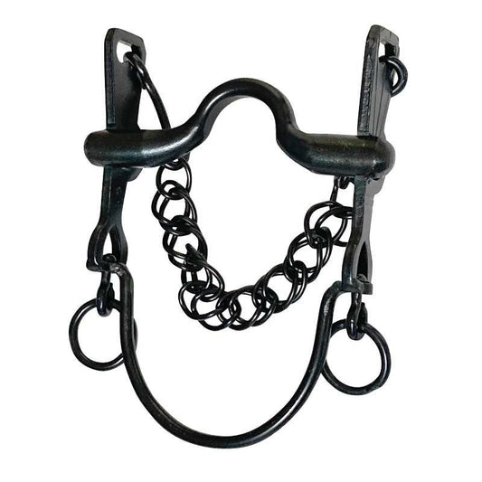 BOCADO VAQUERO PAVONADO 5/5 EMBOCADURA ASA CALDERA - Tienda Hípica Online | D’Hispania ®