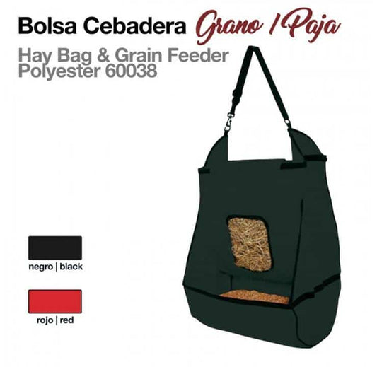 BOLSA CEBADERA GRANO/PAJA 60038 - Tienda Hípica Online | D’Hispania ®