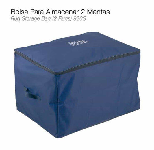 BOLSA PARA ALMACENAR 2 MANTAS 936S AZUL - Tienda Hípica Online | D’Hispania ®