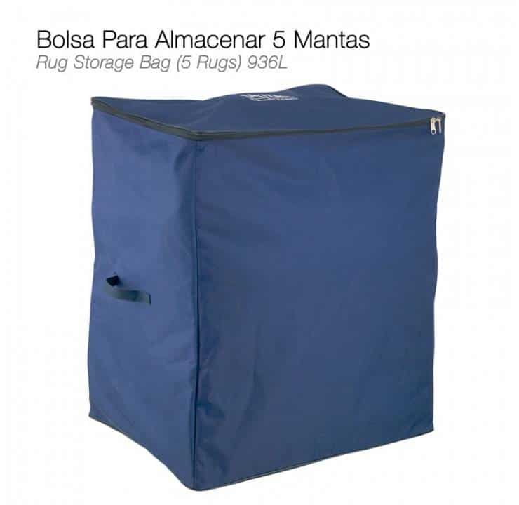 BOLSA PARA ALMACENAR 5 MANTAS 936L AZUL - Tienda Hípica Online | D’Hispania ®