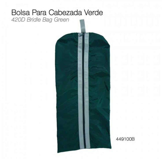 BOLSA PARA CABEZADA 449100B-DG/S VERDE - Tienda Hípica Online | D’Hispania ®