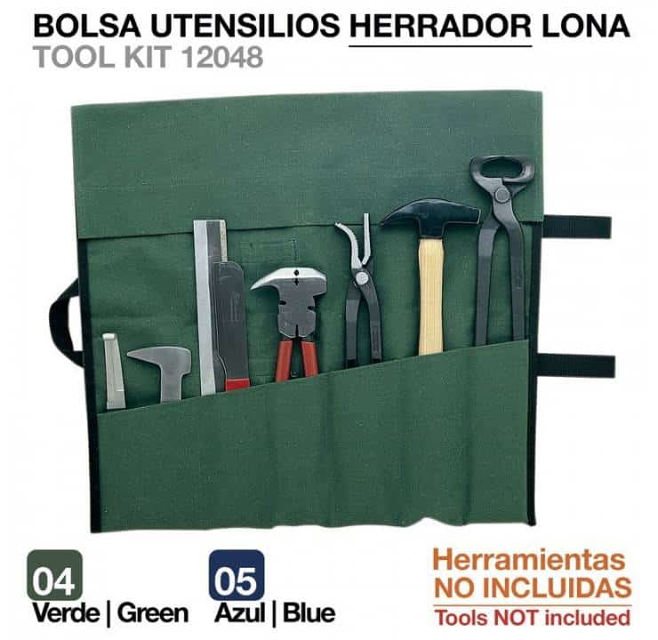 BOLSA UTENSILIOS HERRADOR LONA - Tienda Hípica Online | D’Hispania ®