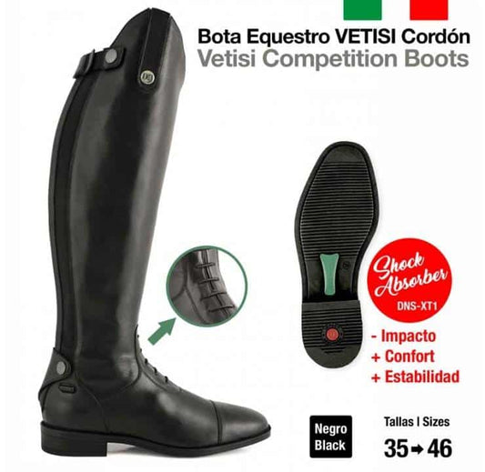 BOTA EQUESTRO VETISI CORDÓN Nº-- ANCHO:-- - Tienda Hípica Online | D’Hispania ®
