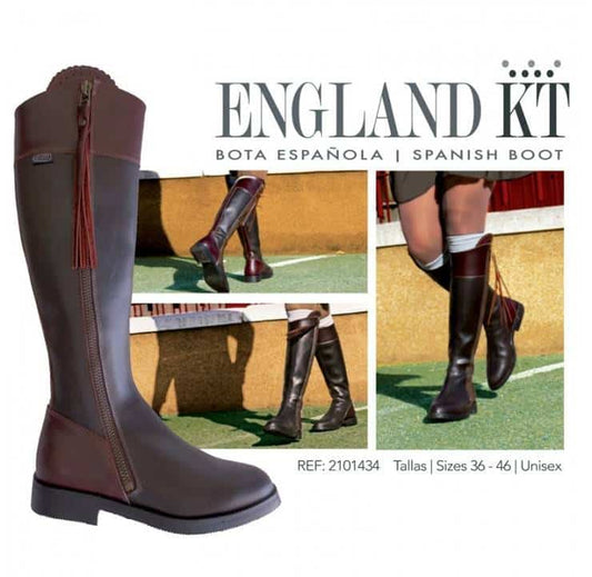 BOTA ESPAÑOLA MODELO ENGLAND KT - Tienda Hípica Online | D’Hispania ®