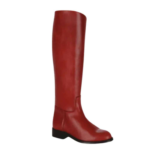 BOTA HIPICA PIEL BURDEOS - Tienda Hípica Online | D’Hispania ®