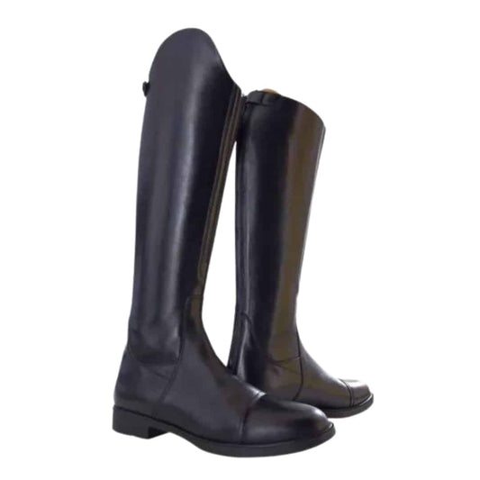BOTA MONTAR ELÁSTICO & CREMALLERA EFL-140 NEGRO - Tienda Hípica Online | D’Hispania ®