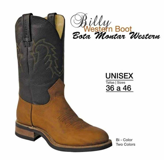 BOTA MONTAR WESTERN BILLY BOOTS AB00103 - Tienda Hípica Online | D’Hispania ®