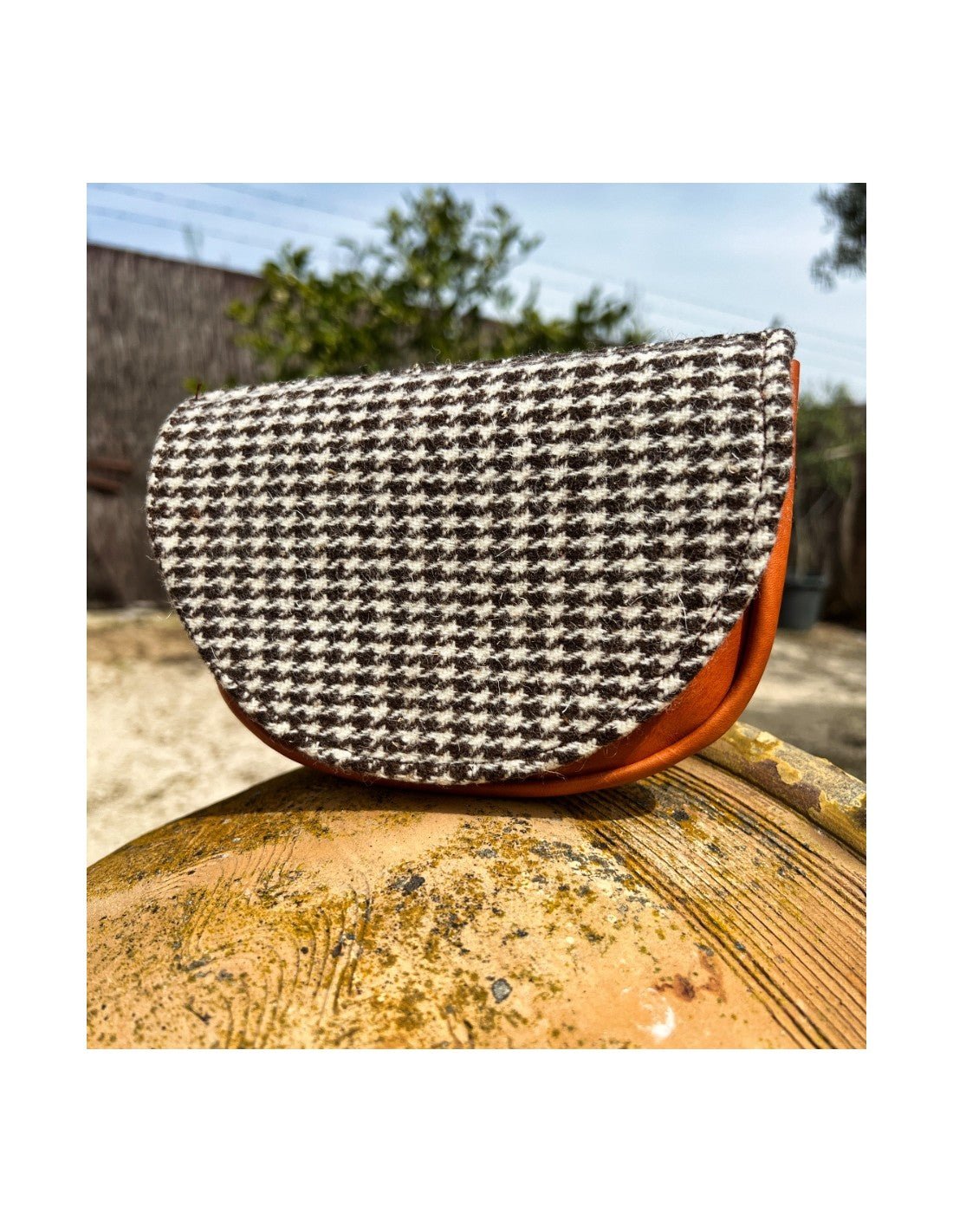 Bolso Amazonas Manta Grazalema - Artesano Tonos Miel Exclusivo - Tienda Hípica Online | D’Hispania ®