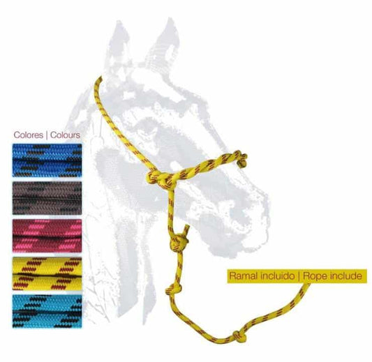 CABEZADA CUADRA CUERDA + RAMAL - Tienda Hípica Online | D’Hispania ®