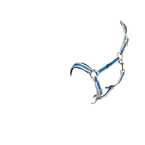 CABEZADA CUADRA NYLON CON MOSQUETÓN - Tienda Hípica Online | D’Hispania ®