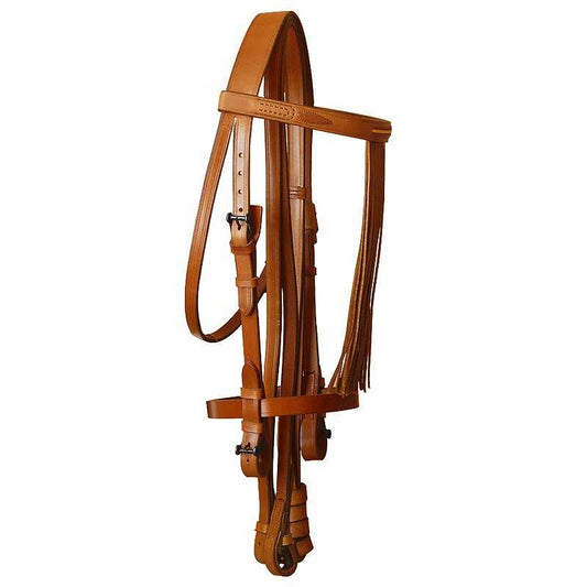 CABEZADA JEREZANA CON BANDERA - Tienda Hípica Online | D’Hispania ®