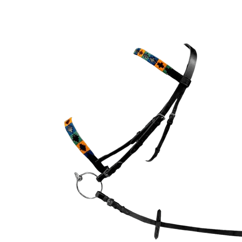 CABEZADA MONTAR CUERO POLO FI-2199 - Tienda Hípica Online | D’Hispania ®