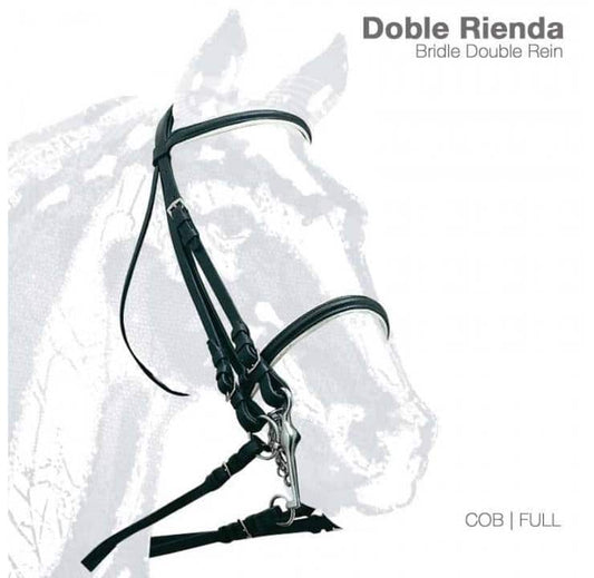 CABEZADA MONTAR DOBLE RIENDA 1070 - Tienda Hípica Online | D’Hispania ®