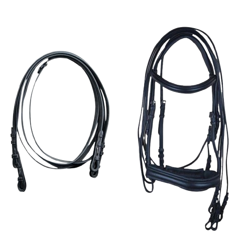 CABEZADA MONTAR DOMA DOBLE RIENDA S-112 - Tienda Hípica Online | D’Hispania ®
