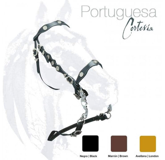 CABEZADA PORTUGUESA CORTESÍA CASTECUS - Tienda Hípica Online | D’Hispania ®