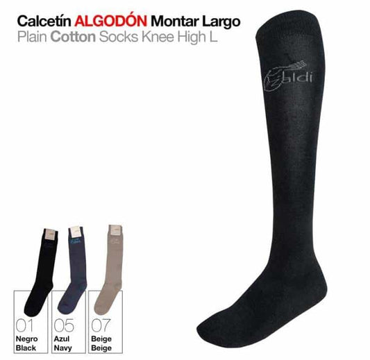 CALCETÍN ALGODÓN MONTAR LARGO - Tienda Hípica Online | D’Hispania ®