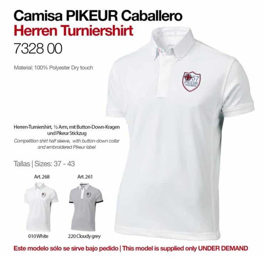 CAMISA PIKEUR CABALLERO TURNIERSHIRT 7328-00 ART.— - Tienda Hípica Online | D’Hispania ®