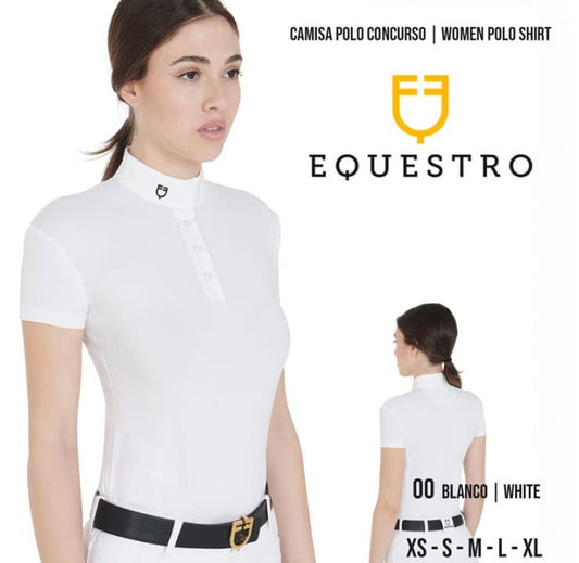 CAMISA POLO CONCURSO EQUESTRO AB00455 - Tienda Hípica Online | D’Hispania ®
