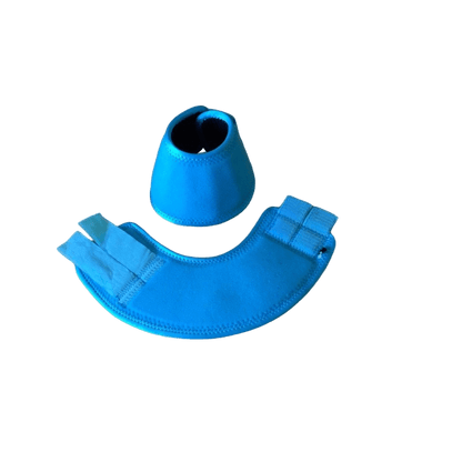 Campana Montana de neopreno CoolMax para protección de ventas, ideal para caballos, en color negro con detalles resistentes