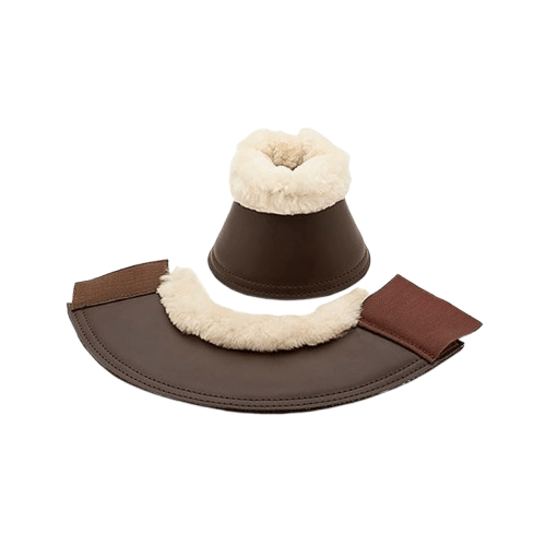 CAMPANA Montana NEOPRENO/PIEL RIBETE BORREGUILLO NAT. - Tienda Hípica Online | D’Hispania ®