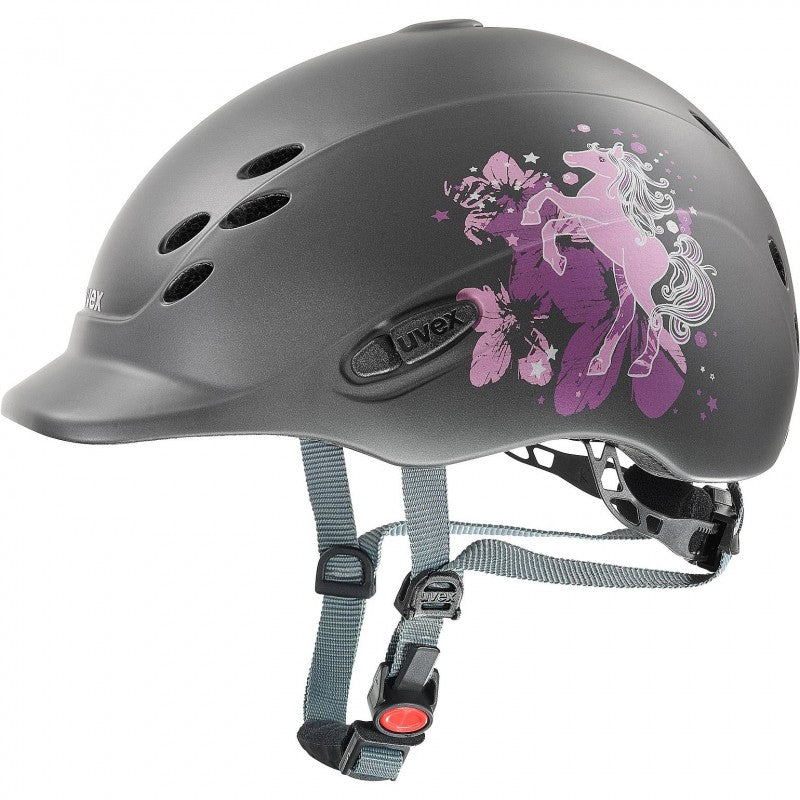 CASCO UVEX ONYXX DEKOR - Tienda Hípica Online | D’Hispania ®