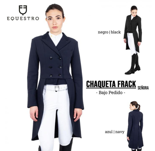 CHAQUETA FRACK EQUESTRO SEÑORA ETW00082 - Tienda Hípica Online | D’Hispania ®