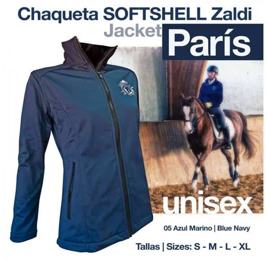 CHAQUETA SOFTSHELL ZALDI PARÍS - Tienda Hípica Online | D’Hispania ®