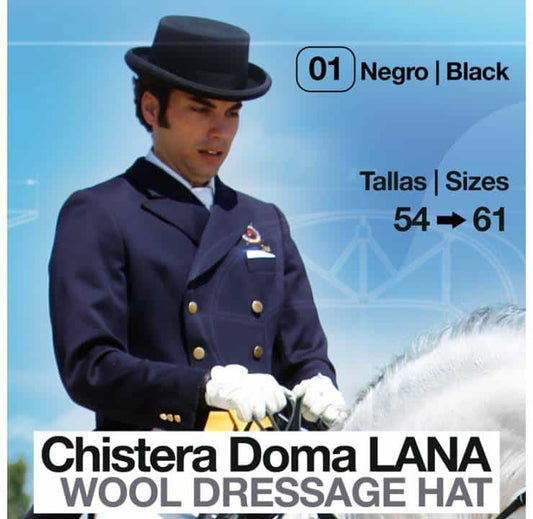 CHISTERA DOMA LANA NEGRO - Tienda Hípica Online | D’Hispania ®