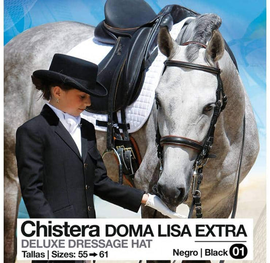 CHISTERA DOMA LISA EXTRA NEGRO - Tienda Hípica Online | D’Hispania ®