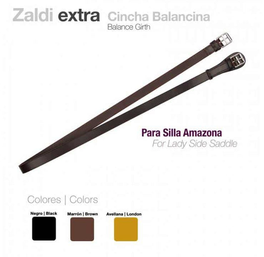 CINCHA BALANCINA ZALDI EXTRA SILLA AMAZONA - Tienda Hípica Online | D’Hispania ®