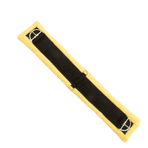 CINCHA WESTERN TEJANA NYLON CON BORREGUILLO 65cm - Tienda Hípica Online | D’Hispania ®