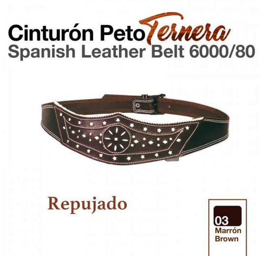 CINTURÓN PETO TERNERA 6000/80 MARRÓN - Tienda Hípica Online | D’Hispania ®