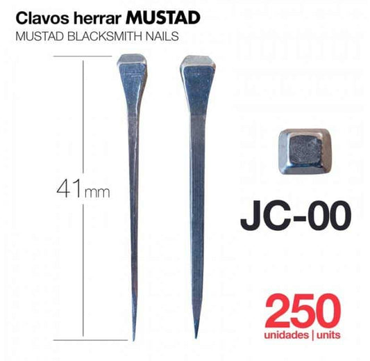 CLAVOS HERRAR MUSTAD 250uds JC-00 - Tienda Hípica Online | D’Hispania ®