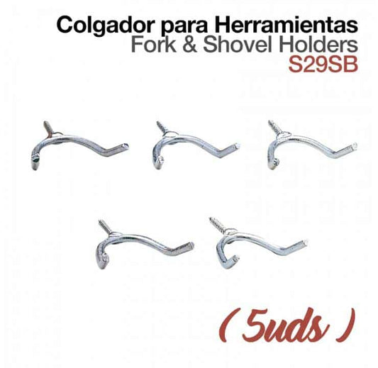 COLGADOR PARA HERRAMIENTAS (5uds) S29SB - Tienda Hípica Online | D’Hispania ®
