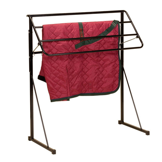 COLGADOR PARA MANTAS STUBBS S891 NEGRO - Tienda Hípica Online | D’Hispania ®